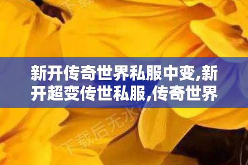 新开传奇世界私服中变,新开超变传世私服,传奇世界老版本下载,新开超变传世私服