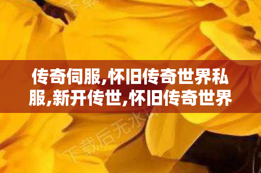 传奇伺服,怀旧传奇世界私服,新开传世,怀旧传奇世界私服