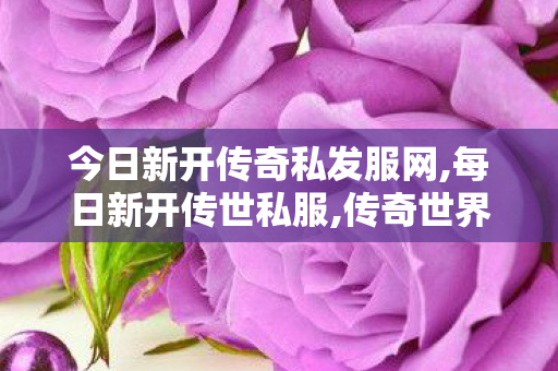 今日新开传奇私发服网,每日新开传世私服,传奇世界私服发布网最新,每日新开传世私服
