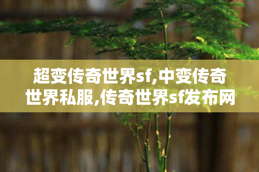 超变传奇世界sf,中变传奇世界私服,传奇世界sf发布网,中变传奇世界私服