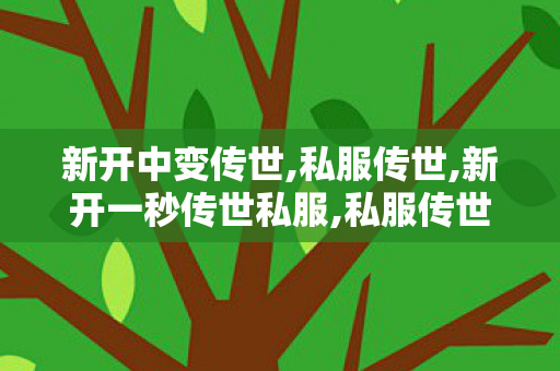 新开中变传世,私服传世,新开一秒传世私服,私服传世