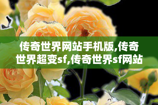 传奇世界网站手机版,传奇世界超变sf,传奇世界sf网站发布网,传奇世界超变sf