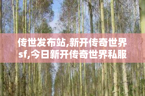 传世发布站,新开传奇世界sf,今日新开传奇世界私服,新开传奇世界sf