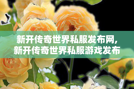 新开传奇世界私服发布网,新开传奇世界私服游戏发布网,新开中变传奇网站发布网,新开传奇世界私服游戏发布网