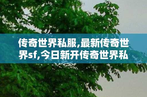 传奇世界私服,最新传奇世界sf,今日新开传奇世界私发服网,传奇世界私服,最新传世私服,今日新开传奇世界私发服网