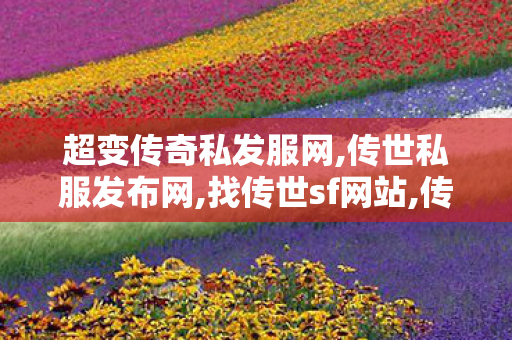 超变传奇私发服网,传世私服发布网,找传世sf网站,传世私服发布网