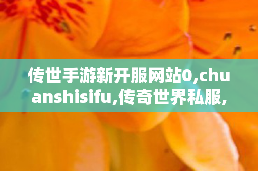 传世手游新开服网站0,chuanshisifu,传奇世界私服,新开私服,chuanshisifu