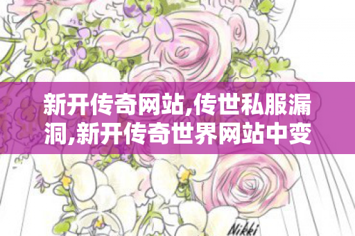 新开传奇网站,传世私服漏洞,新开传奇世界网站中变,传世私服漏洞
