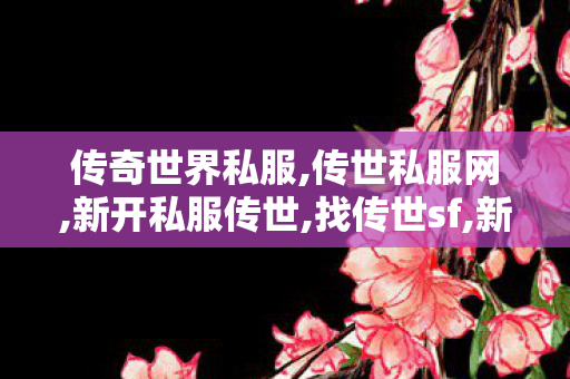 传奇世界私服,传世私服网,新开私服传世,找传世sf,新开私服传世