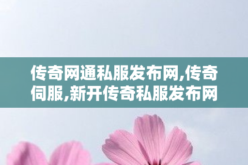 传奇网通私服发布网,传奇伺服,新开传奇私服发布网站,传奇伺服