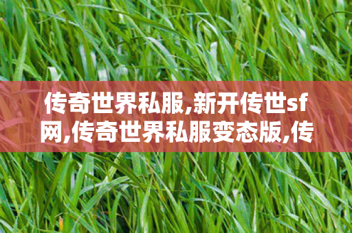 传奇世界私服,新开传世sf网,传奇世界私服变态版,传奇找服网,传奇世界私服变态版