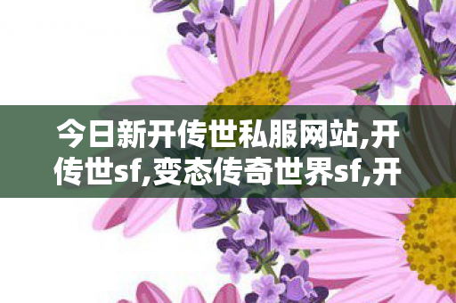 今日新开传世私服网站,开传世sf,变态传奇世界sf,开传世sf
