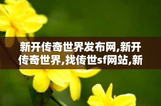 新开传奇世界发布网,新开传奇世界,找传世sf网站,新开传奇世界