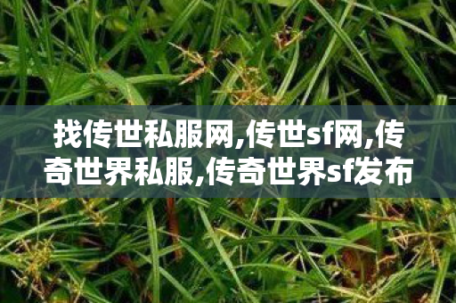 找传世私服网,传世sf网,传奇世界私服,传奇世界sf发布网,传世sf网