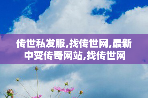 传世私发服,找传世网,最新中变传奇网站,找传世网