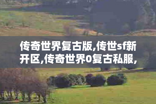传奇世界复古版,传世sf新开区,传奇世界0复古私服,传世sf新开区