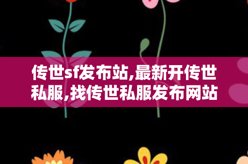 传世sf发布站,最新开传世私服,找传世私服发布网站,最新开传世私服