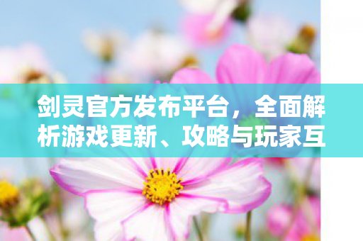 剑灵官方发布平台，全面解析游戏更新、攻略与玩家互动的权威之地