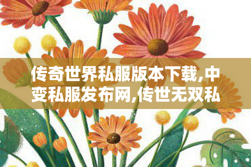 传奇世界私服版本下载,中变私服发布网,传世无双私服,中变私服发布网