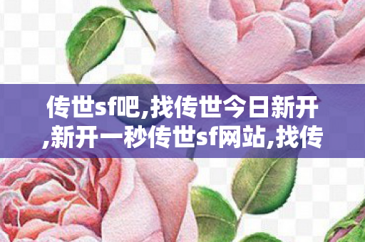 传世sf吧,找传世今日新开,新开一秒传世sf网站,找传世今日新开