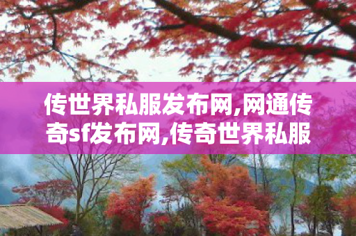 传世界私服发布网,网通传奇sf发布网,传奇世界私服吧,网通传奇sf发布网