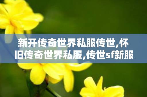 新开传奇世界私服传世,怀旧传奇世界私服,传世sf新服,怀旧传奇世界私服
