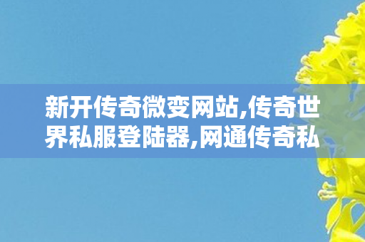 新开传奇微变网站,传奇世界私服登陆器,网通传奇私服发布网站,传奇世界私服登陆器