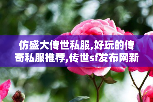 仿盛大传世私服,好玩的传奇私服推荐,传世sf发布网新服,好玩的传奇私服推荐