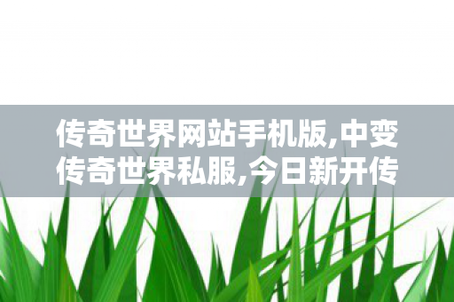 传奇世界网站手机版,中变传奇世界私服,今日新开传世sf,中变传奇世界私服