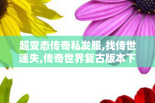 超变态传奇私发服,找传世迷失,传奇世界复古版本下载,找传世迷失