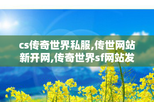 cs传奇世界私服,传世网站新开网,传奇世界sf网站发布网,传世网站新开网