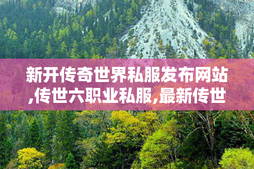 新开传奇世界私服发布网站,传世六职业私服,最新传世sf,传世六职业私服