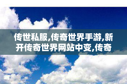 传世私服,传奇世界手游,新开传奇世界网站中变,传奇世界手游