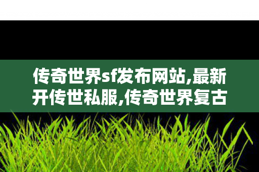传奇世界sf发布网站,最新开传世私服,传奇世界复古版本下载,最新开传世私服