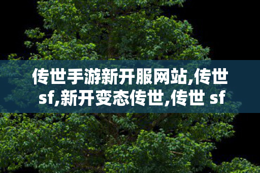 传世手游新开服网站,传世 sf,新开变态传世,传世 sf
