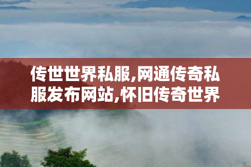 传世世界私服,网通传奇私服发布网站,怀旧传奇世界私服,网通传奇私服发布网站