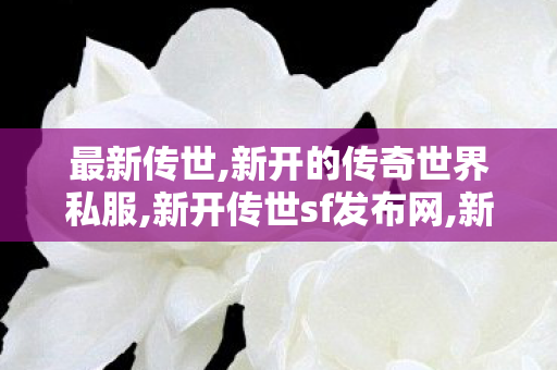 最新传世,新开的传奇世界私服,新开传世sf发布网,新开的传奇世界私服