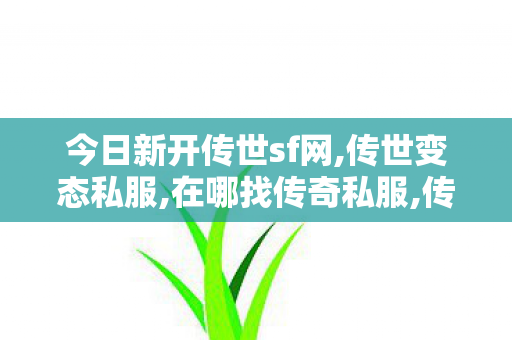 今日新开传世sf网,传世变态私服,在哪找传奇私服,传世变态私服