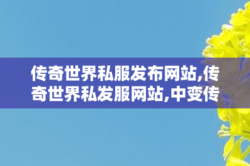 传奇世界私服发布网站,传奇世界私发服网站,中变传奇发布网,传奇世界私发服网站