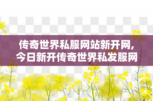 传奇世界私服网站新开网,今日新开传奇世界私发服网,传奇世界私服发布网站大全,今日新开传奇世界私发服网