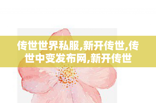 传世世界私服,新开传世,传世中变发布网,新开传世