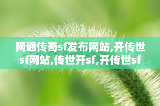网通传奇sf发布网站,开传世sf网站,传世开sf,开传世sf网站