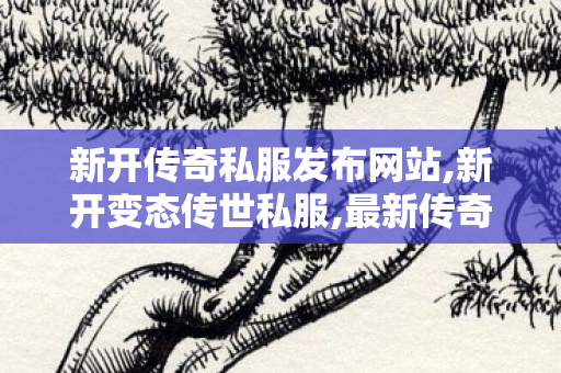新开传奇私服发布网站,新开变态传世私服,最新传奇发布网站,新开变态传世私服