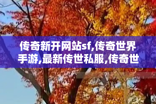 传奇新开网站sf,传奇世界手游,最新传世私服,传奇世界手游