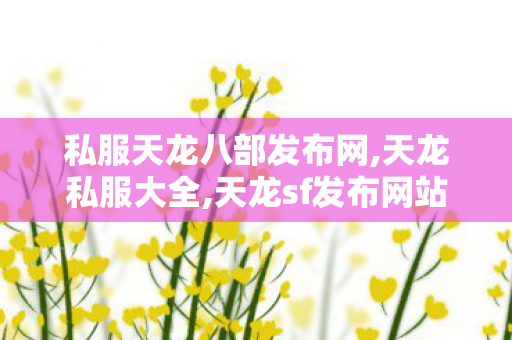 私服天龙八部发布网,天龙私服大全,天龙sf发布网站,天龙私服大全