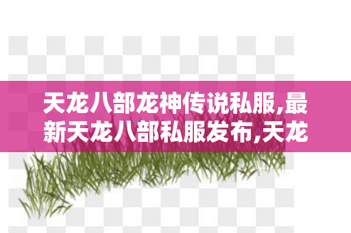 天龙八部龙神传说私服,最新天龙八部私服发布,天龙私服发布,最新天龙八部私服发布