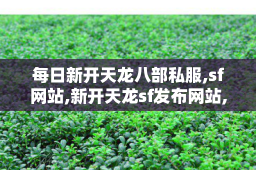每日新开天龙八部私服,sf网站,新开天龙sf发布网站,sf网站
