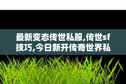 最新变态传世私服,传世sf技巧,今日新开传奇世界私发服网,传世sf技巧