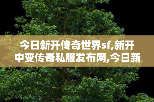 今日新开传奇世界sf,新开中变传奇私服发布网,今日新开传世发布网站,新开中变传奇私服发布网