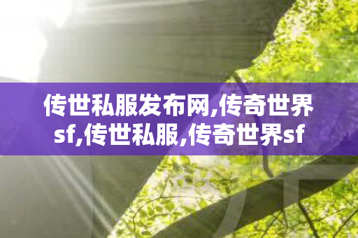 传世私服发布网,传奇世界sf,传世私服,传奇世界sf